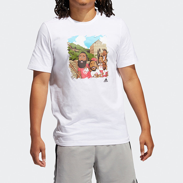 adidas Cartoon Character Short Sleeve White GL4424