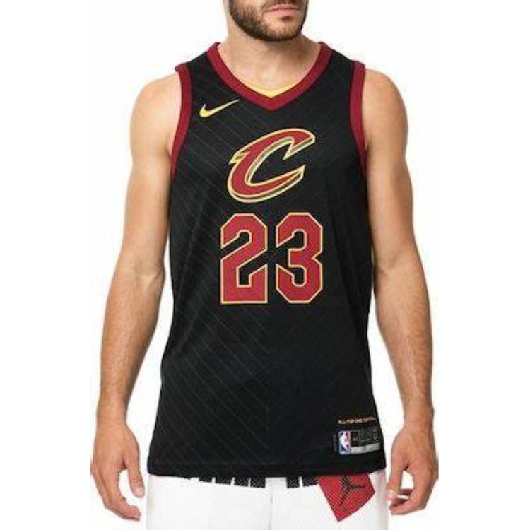 Nike NBA LeBron James Statement Edition AU Player Edition Basketball Jersey Black 863148-010