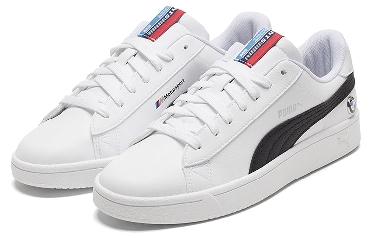 PUMA Bmw Motorsport Court White/Black/Red Casual Board Shoes 339928-02