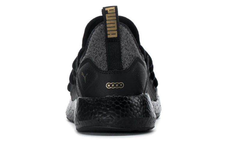 (WMNS) PUMA Nrgy Neko Knit Low-Top Sneakers Black/White 191477-08