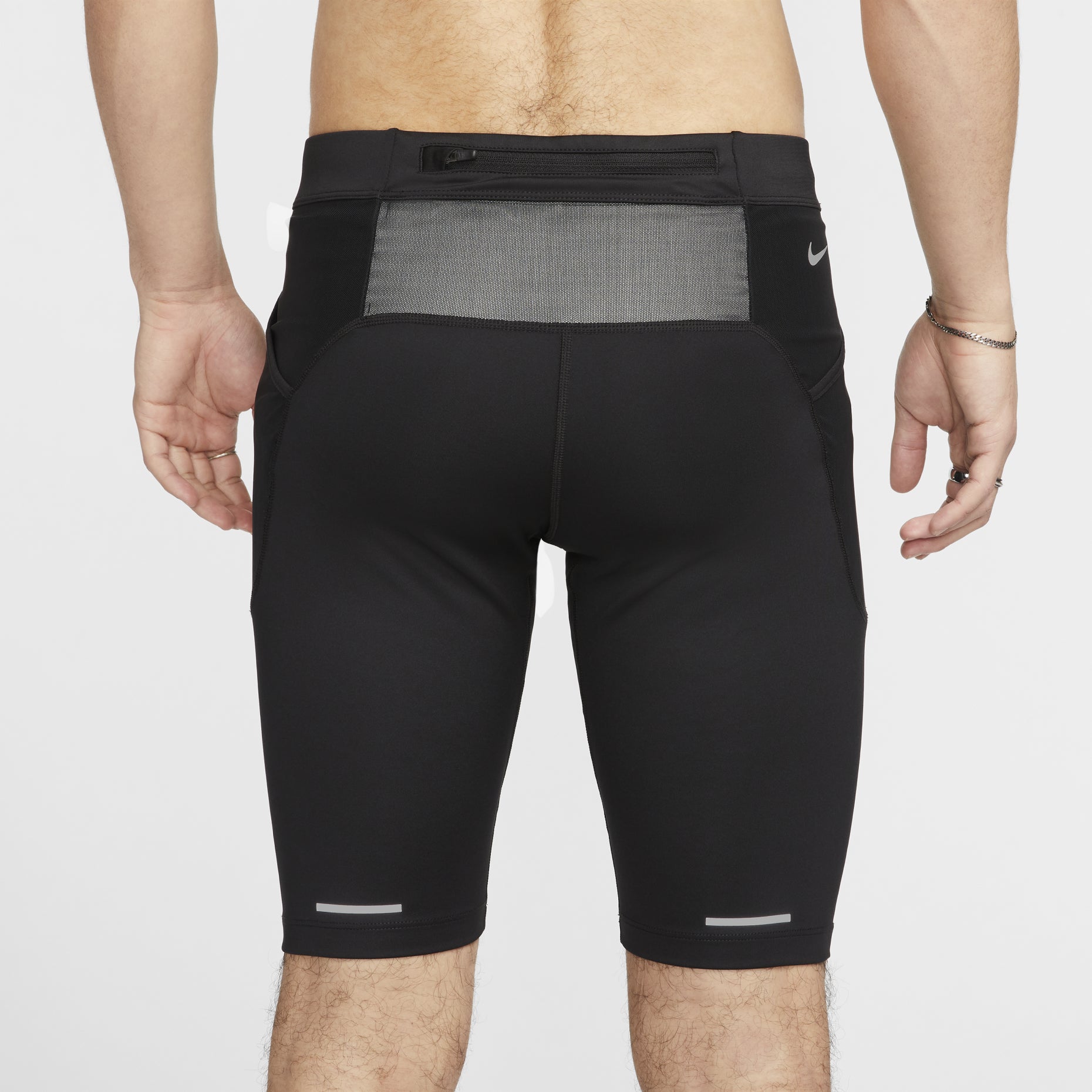 Nike Trail Dri-FIT Lava Loops 1/2-Length Trail Running Tights 'Black' DV9308-010