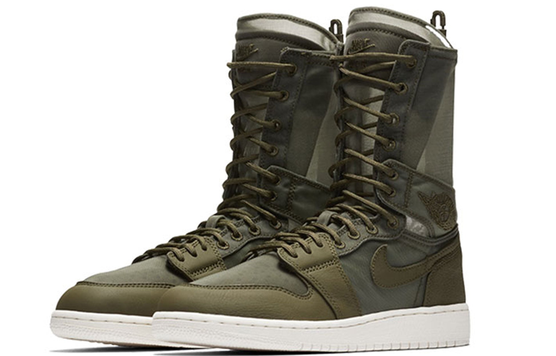 (WMNS) Air Jordan 1 Explorer XX 'Olive Canvas Phantom' AQ7883-300