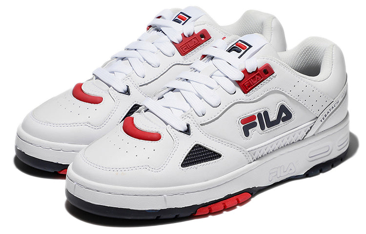 FILA Unisex Low-Top Sneakers White/Red/Black 1TM01759D_125