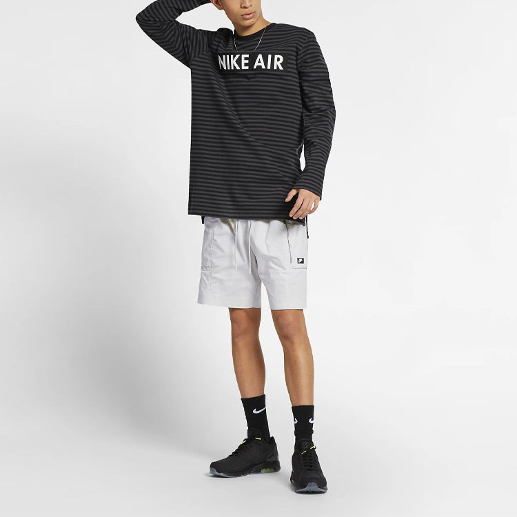 Nike Running Sports Big Pocket Cargo Shorts Creamy White AR2374-072