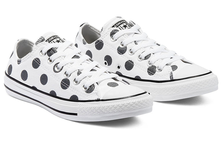 (WMNS) Converse Chuck Taylor All Star Low Top Dot White/Black 569386C