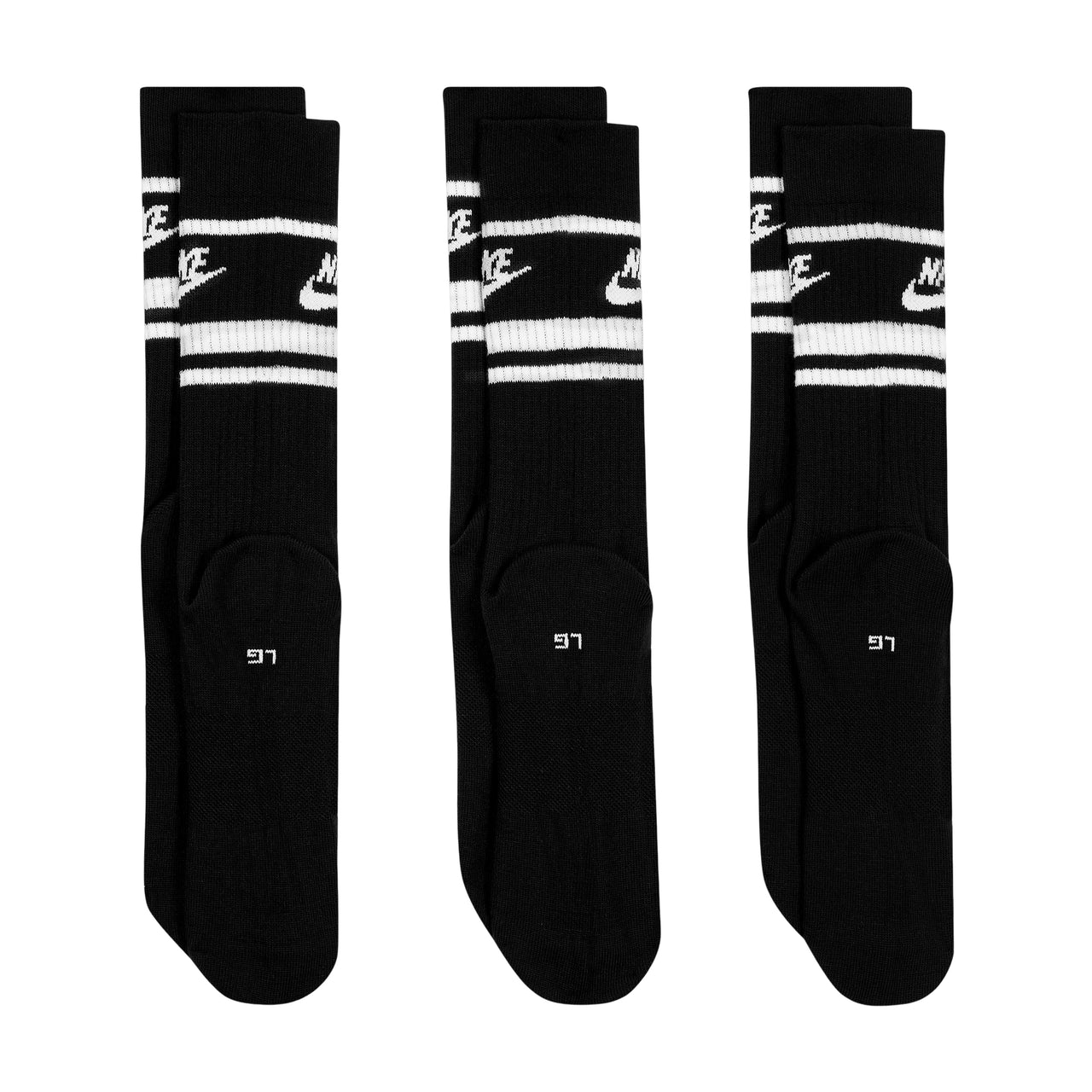 Nike Sportswear Essential Sock 3 Pack 'Black White' DX5089-010