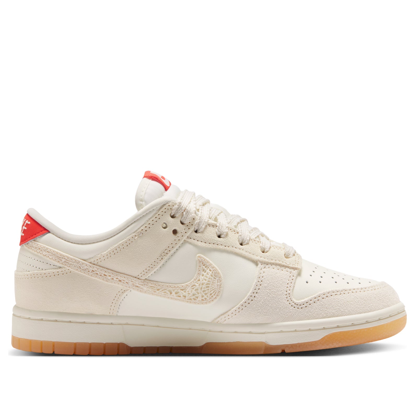 (WMNS) Nike Dunk Low 'Sail Picante Red Flax' HV5231-133
