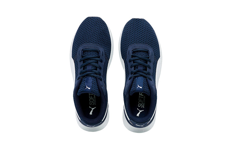 (GS) PUMA ST Activate Low Top Running Shoes Blue/White 369069-03