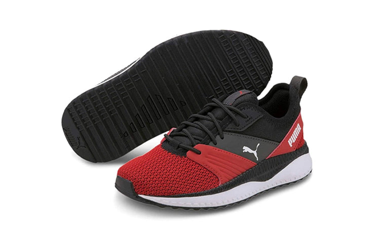 (PS) PUMA Pacer Next Ffwd AC Ps Sport Shoes Black/Red 374203-01