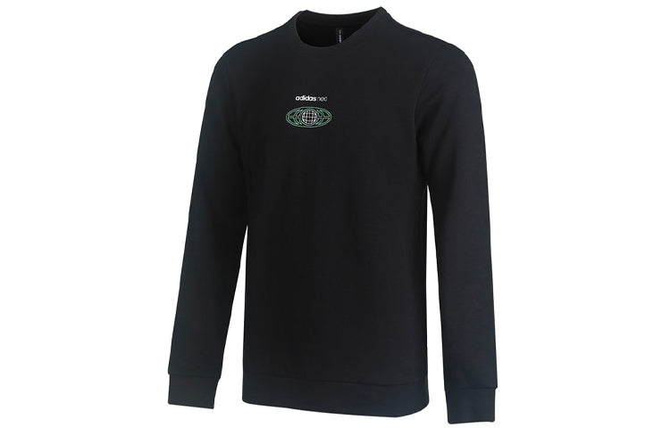 adidas neo M Egame Sweat Casual Sports Round Neck Pullover Black GL7179