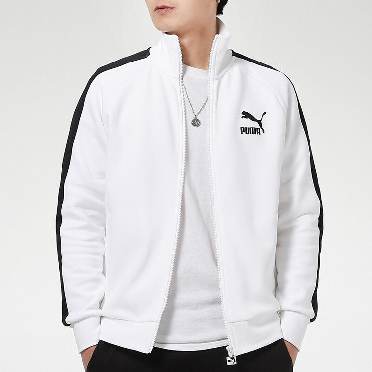 PUMA Archive T7 Track Jacket 'White Black' 531377-02