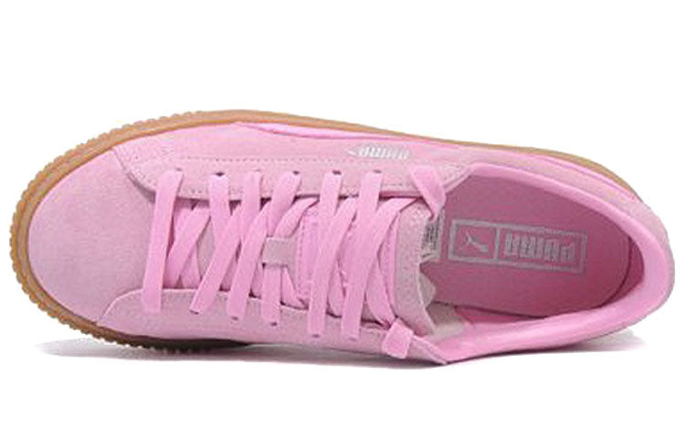 PUMA Suede Platform Junior Pink 363663-02