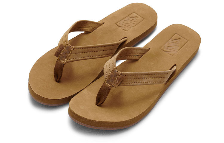 (WMNS) Vans Third Point Slippers 'Tan' VN0A5HFDGWT