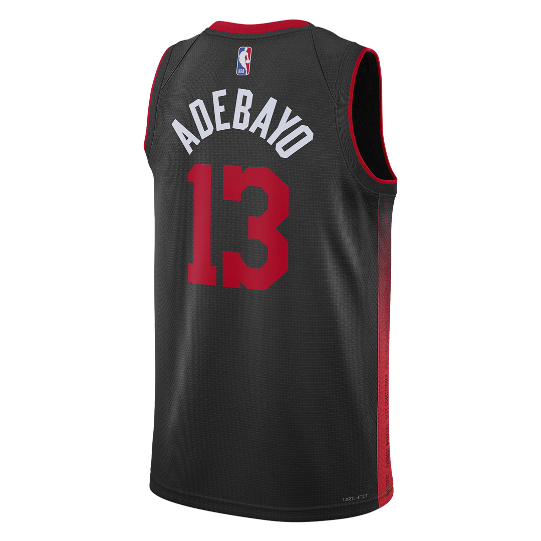 Nike Dri-FIT NBA Swingman Jersey 2023/24 City Edition 'Miami Heat Bam Adebayo' DX8508-012