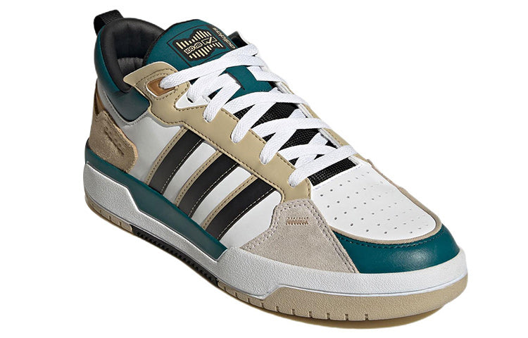 adidas neo 100DB 'White Bluegreen Light Brown' GX7145