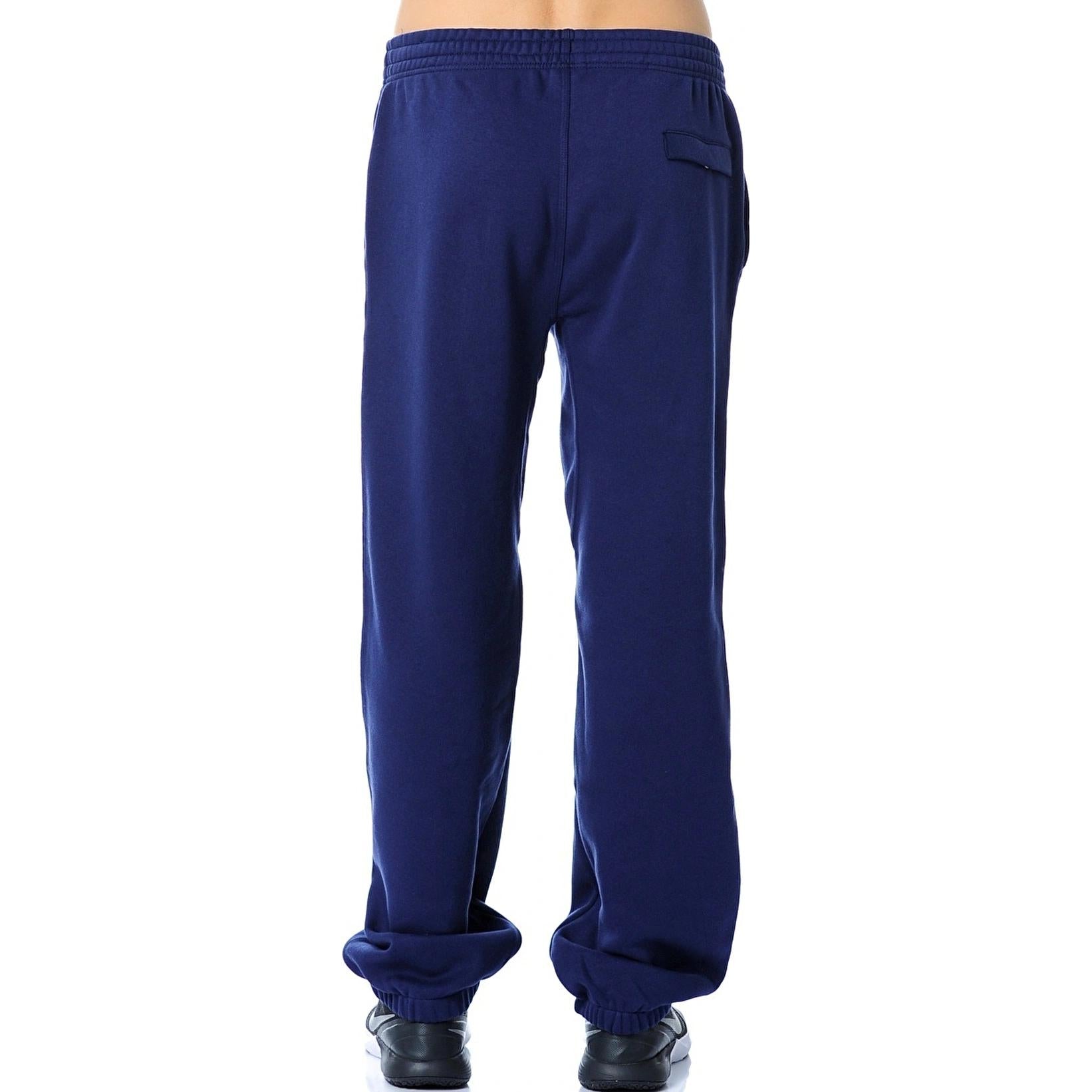 Nike Club Swoosh Fleece Cuff Pants 'Midnight Navy' 679360-410