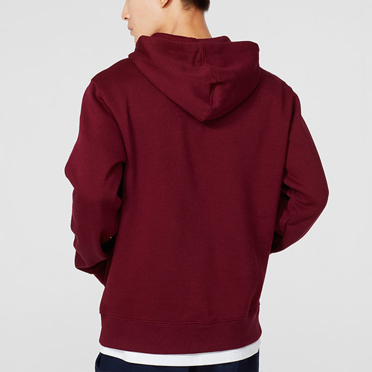 New Balance Men's New Balance Classic Large logo Long Sleeves Athleisure Casual Sports Red MT8398200-SDR