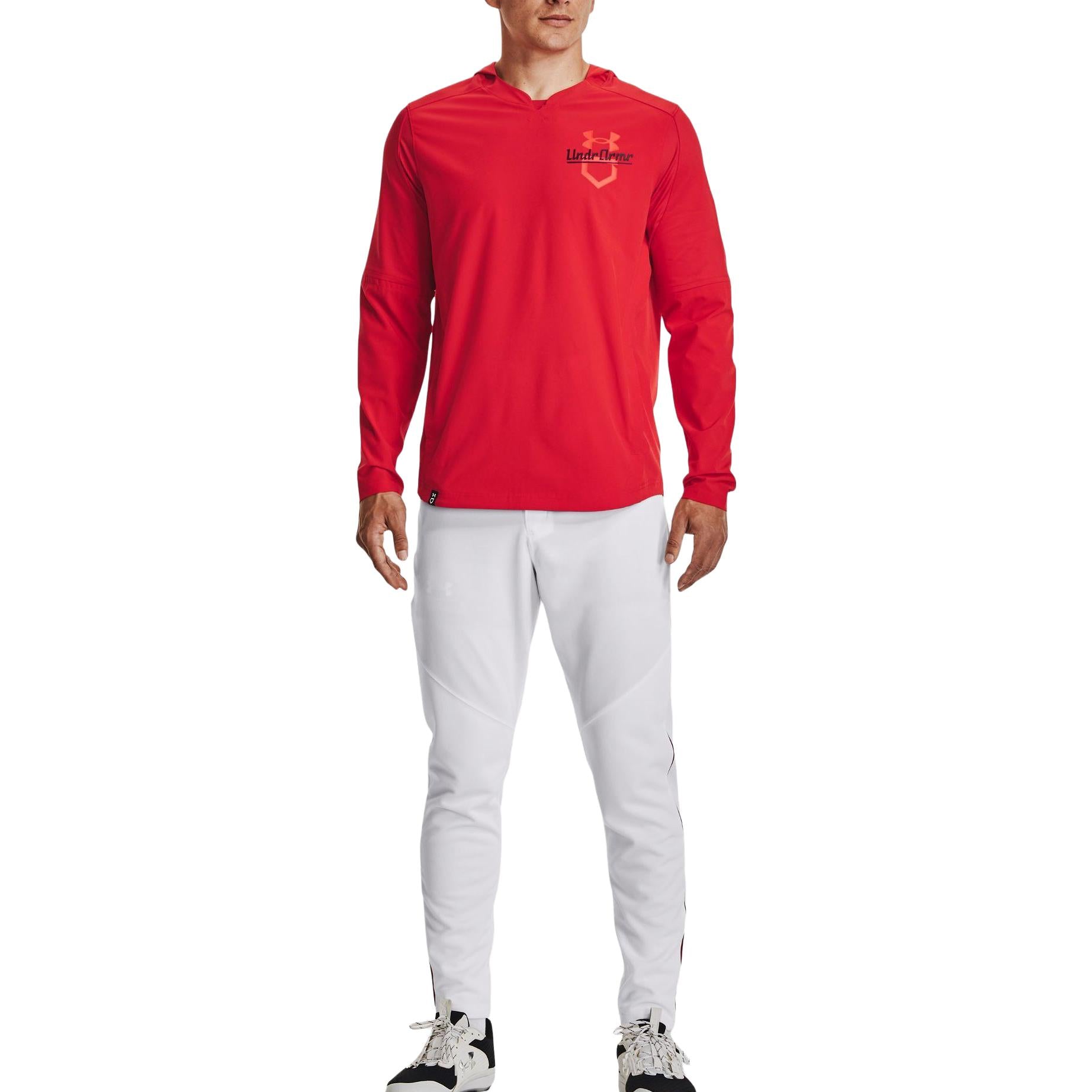 Under Armour Ua Hooded Cage Jacket 'Red' 1374376-600