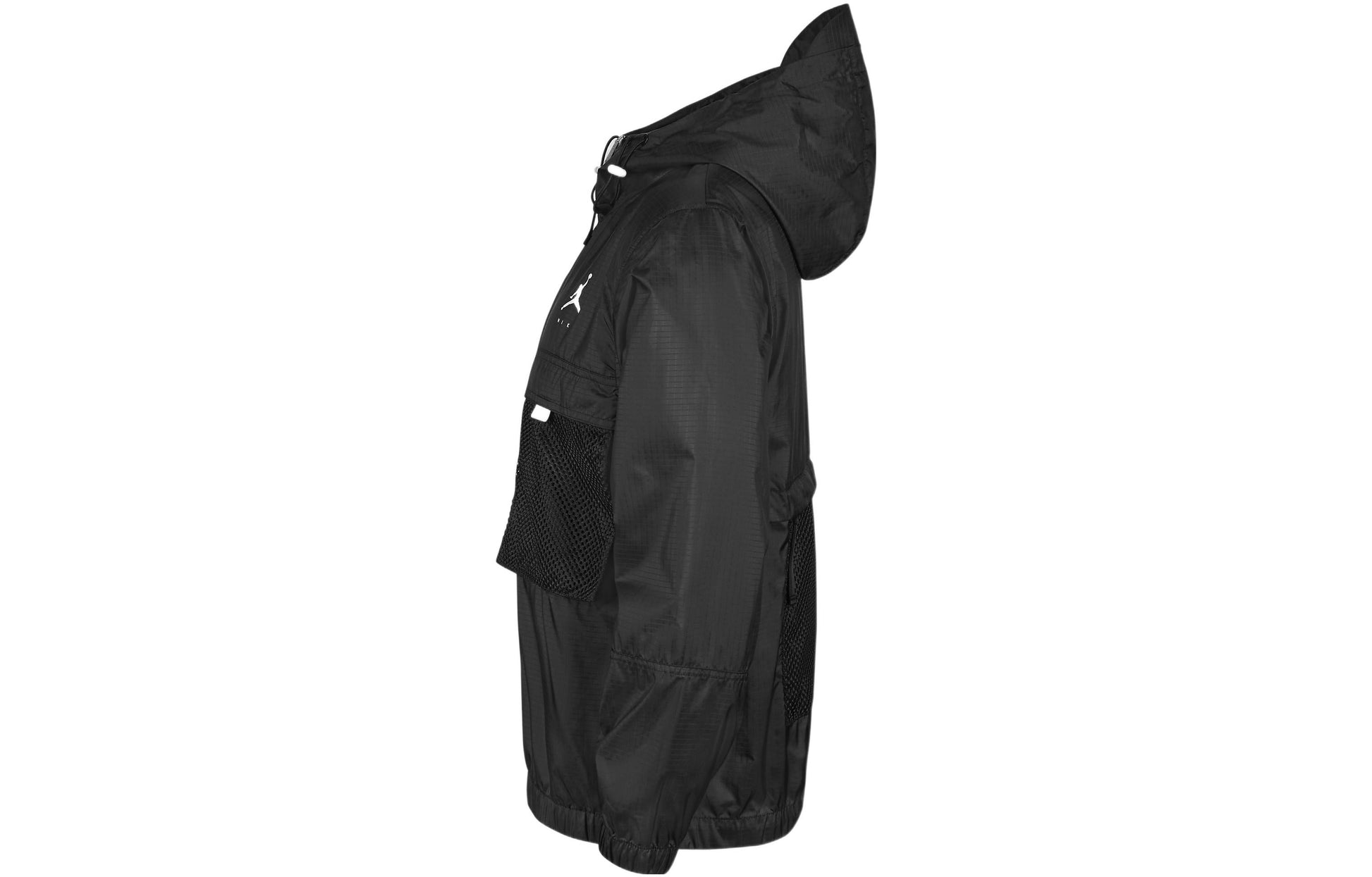 Air Jordan Jumpman Statement Solid Color Logo Hooded Jacket Black DM1868-010