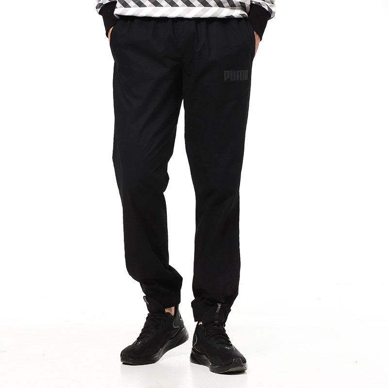 PUMA Modern Basics Chino Pants 'Black Grey' 588795-01