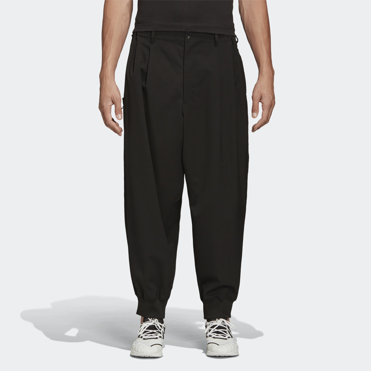 adidas Y-3 Craft 3-Stripes Cuffed Pants 'Black' FN3403