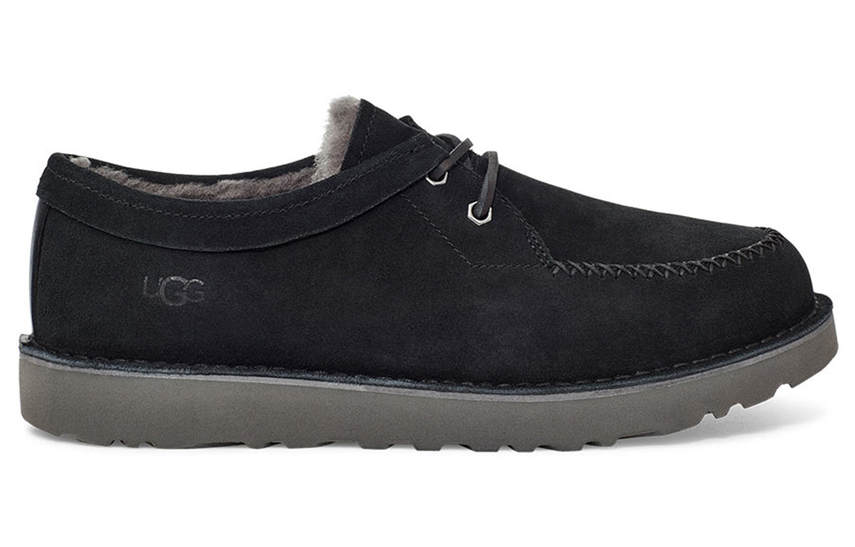 UGG Campout Lace Low Short Boots Black 1112411-BLK