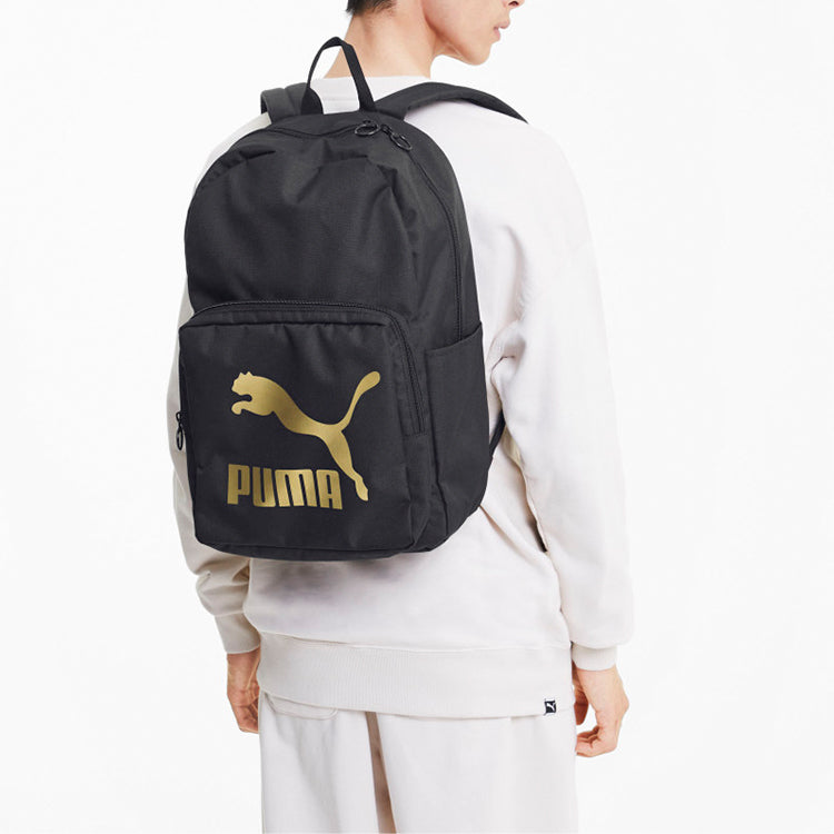 PUMA Originals Backpack 'Black Gold' 077353-01