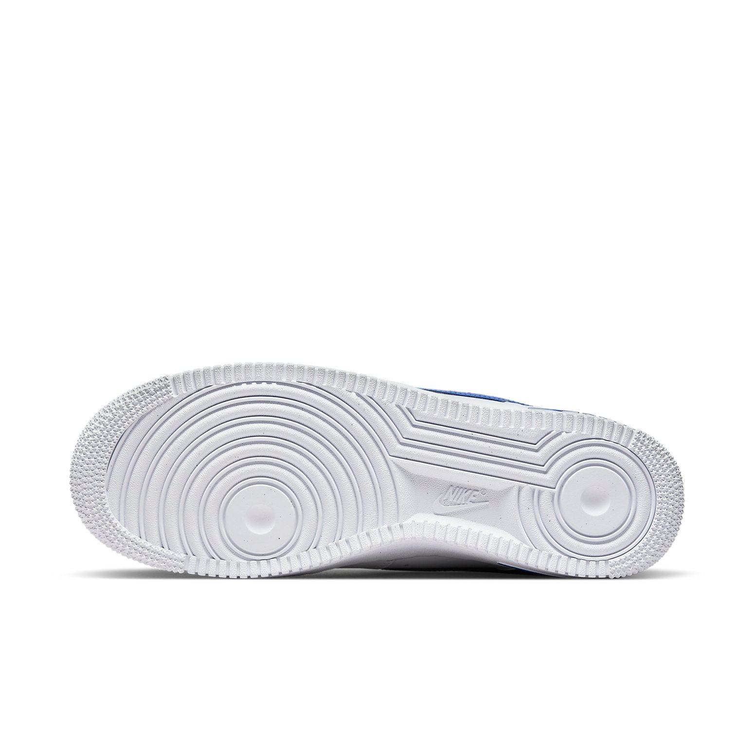 Nike Air Force 1 '07 'Cut Out Swoosh - Game Royal' DR0143-100