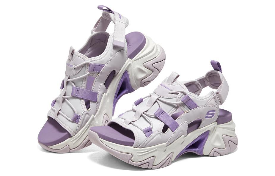 (WMNS) Skechers Stamina V3 'White Purple' 119874-PRLV