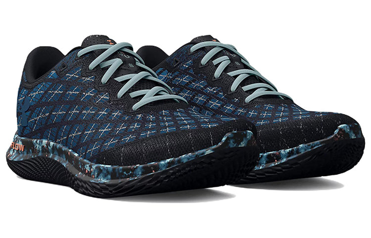 (WMNS) Under Armour Flow Velociti Wind 2 'Black Petrol Blue' 3025450-001