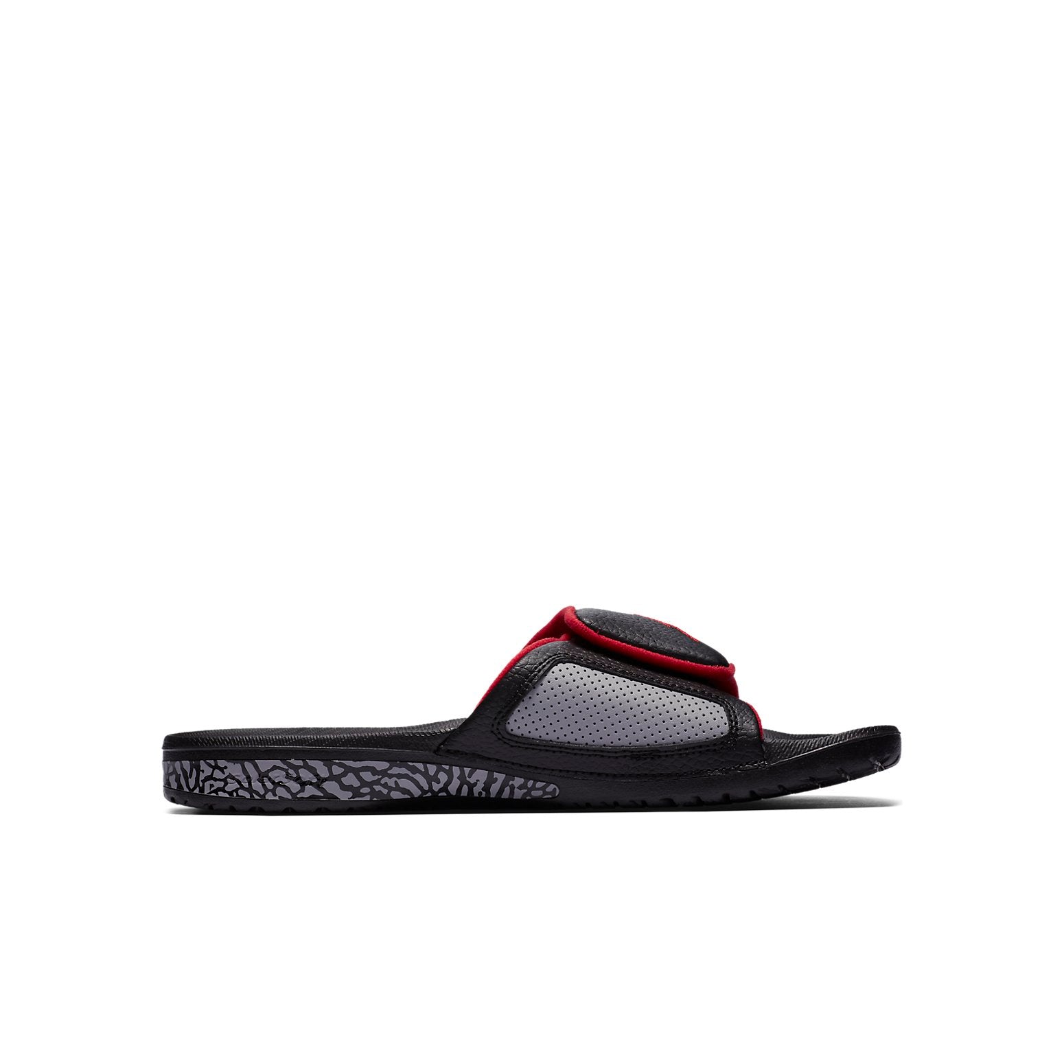 Air Jordan Hydro 3 Retro Slide 'Black Red Grey' 854556-003