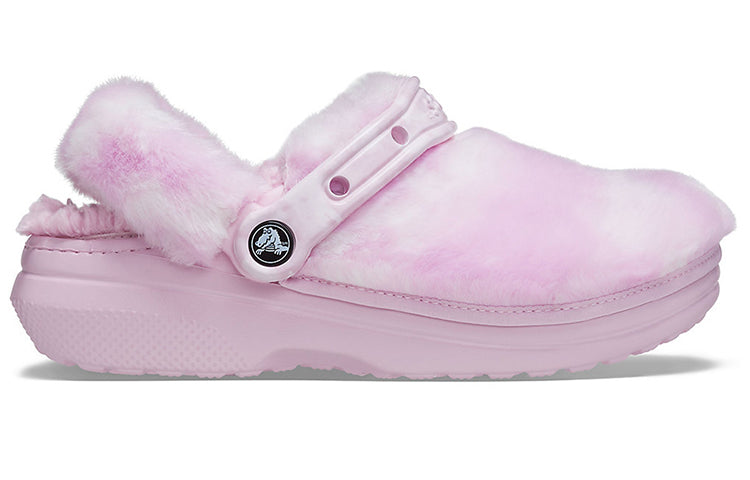 Crocs Classic Fur Sure Clogs Ballerina 'Pink White' 207303-6SU