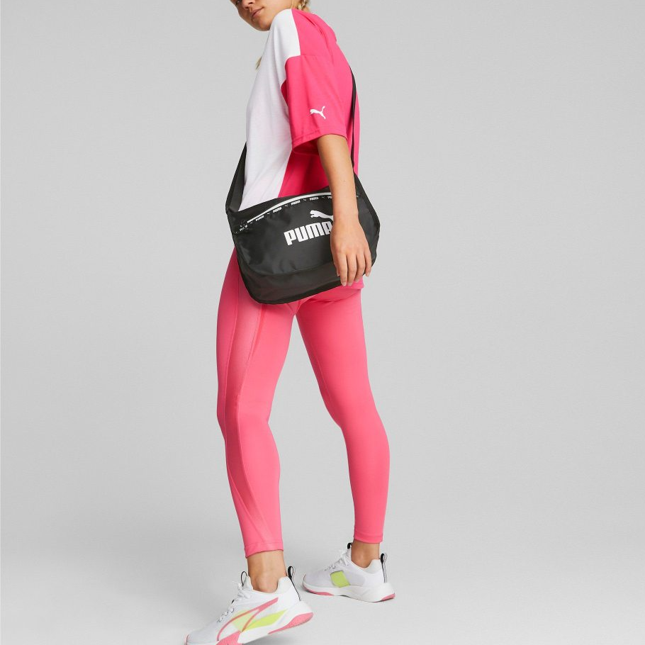 (WMNS) PUMA Core Base Shoulder Bag 'Black White' 07914401