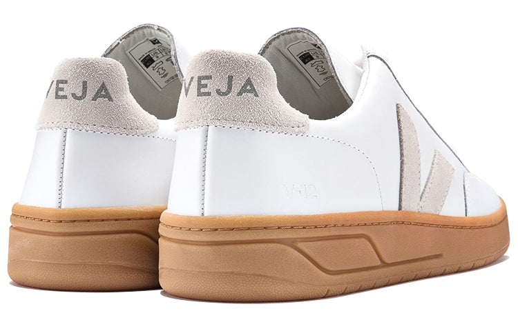 Veja V-12 Leather 'White Natural Natural Sole' XD021821