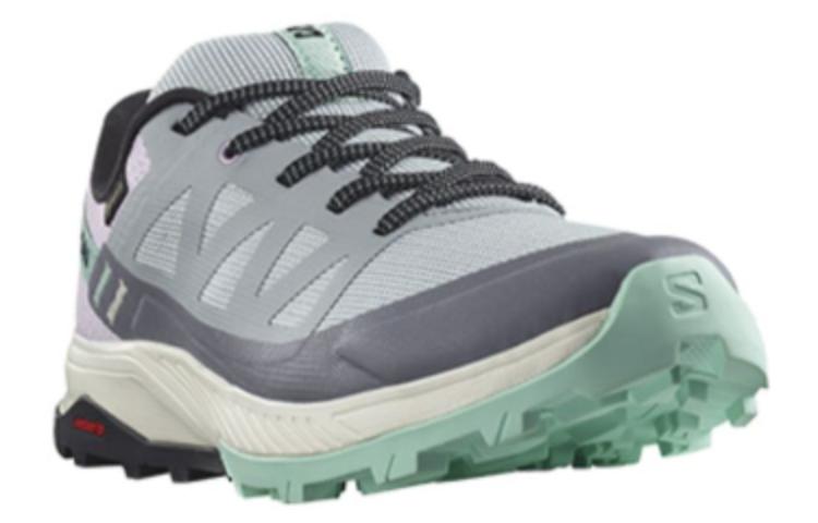 (WMNS) SALOMON Outrise GTX 'Quarry Orchid Bloom' 472192