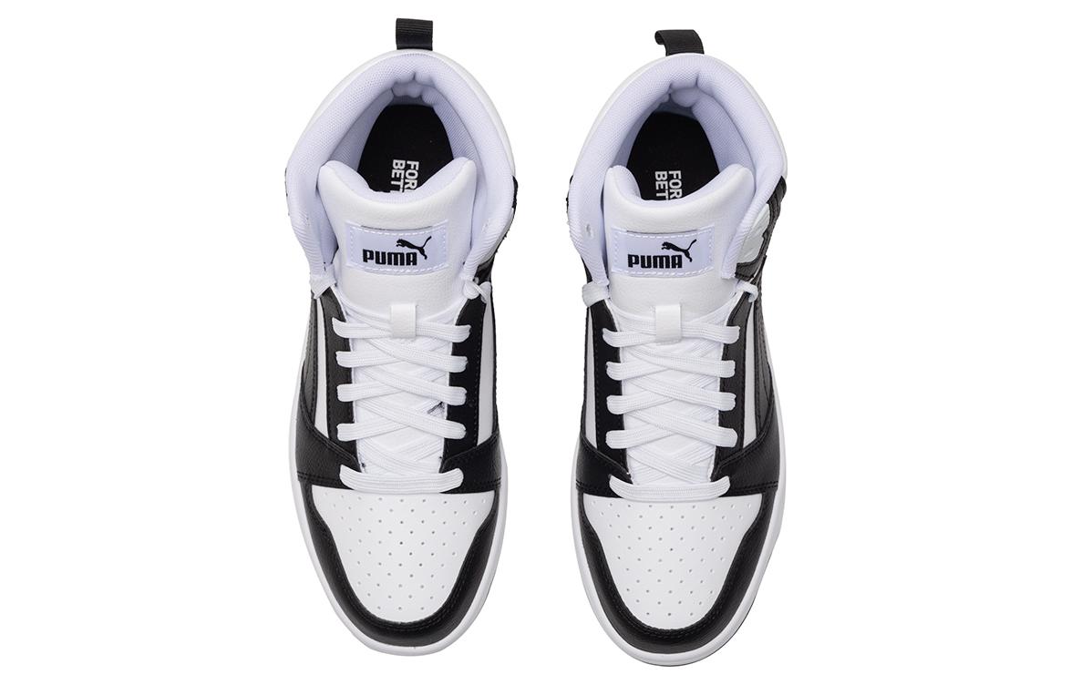 PUMA Rebound V6 'White Black Grey' 392326-01