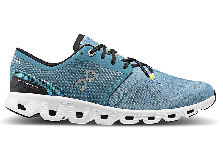 On Running Cloud X 3 'Pewter White' 60.98255