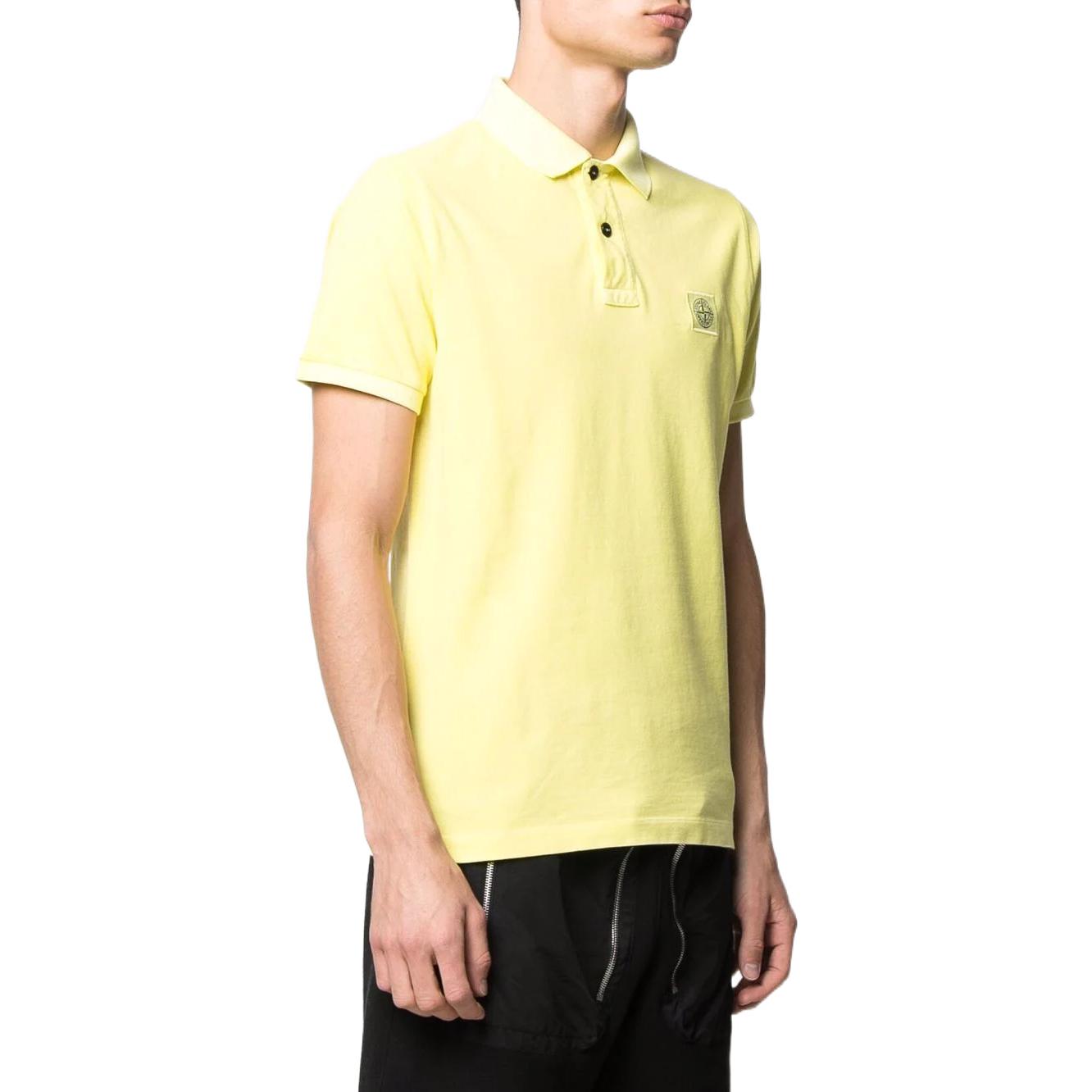 STONE ISLAND Polo Shirt 'Yellow' 761522S67-V0031