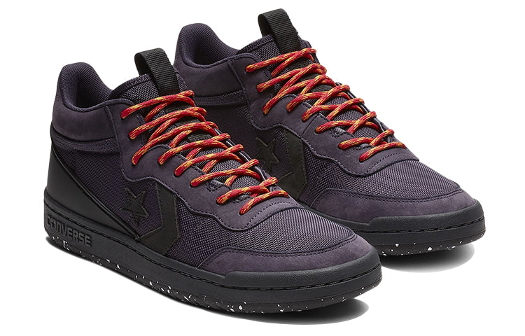 Converse Fastbreak Mountaineer Leather Mid Cave Lila Purple/Black 162555C