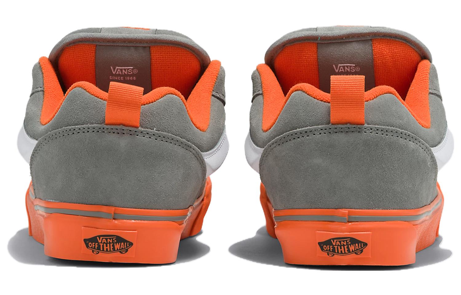 Vans Knu-Skool 'Pop Outsole - Grey Orange' VN0009QCORA