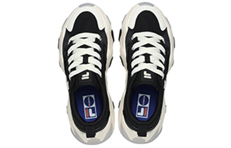 (WMNS) FILA FUSION Starfish CVS Sneakers 'Black White' T12W227322FBW