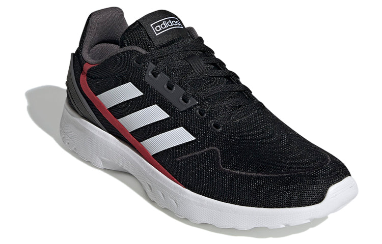 adidas neo Nebzed Black/White/Red EG3704