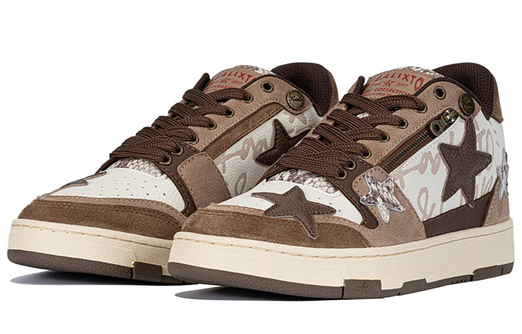 KAALIXTO Skateboarding Retro Low 'Vintage Brown' KSH221011