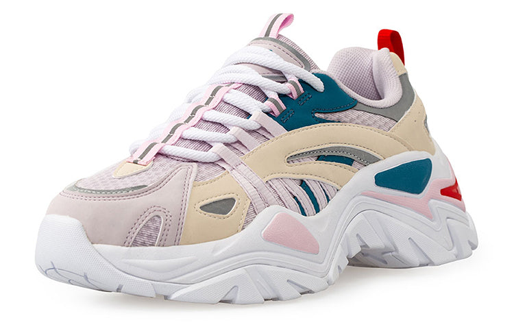 (WMNS) Fila Fishbone Dad Shoes White/Purple T12W034105FGW