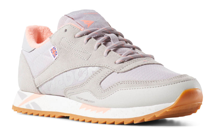 (WMNS) Reebok Classic Leather Ripple Altered Low-Top Grey DV7198