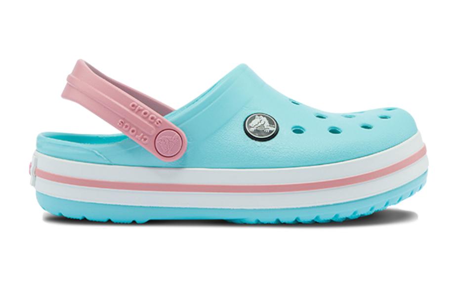 (TD) Crocs Crocband Clogs 'Blue Pink' 207005-4S3