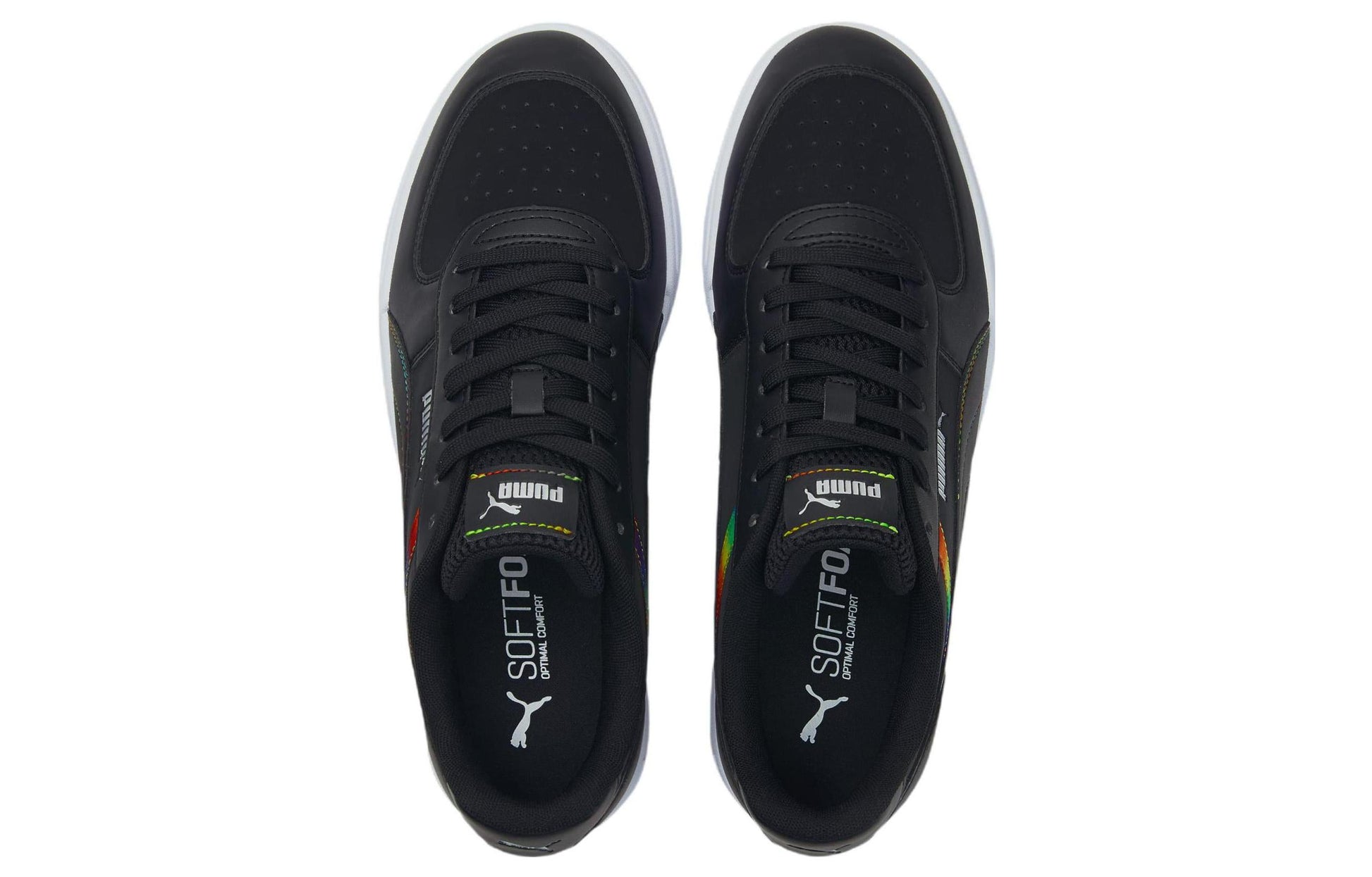 PUMA Caven Low Tops Casual Skateboarding Shoes Black 383859-02
