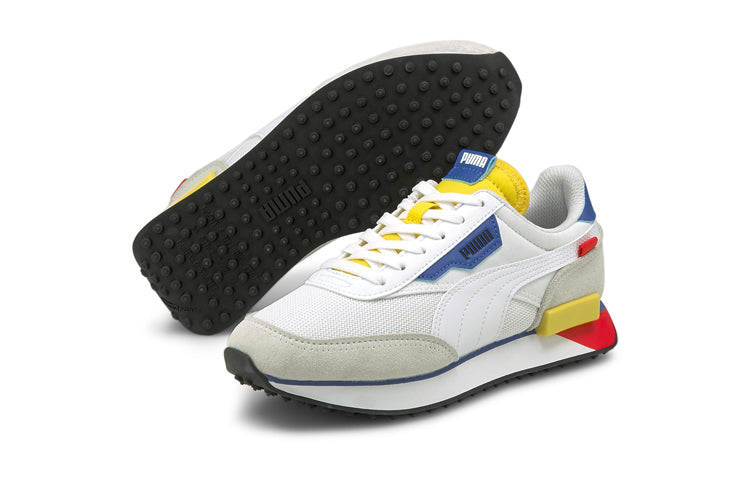PUMA Future Rider Neon Play Low-Top Sneakers K White 380142-02