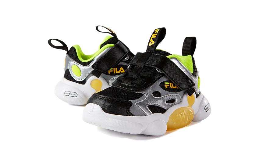 (TD) FILA Sport Sneakers 'Silver Black Green' K13B242404FBD