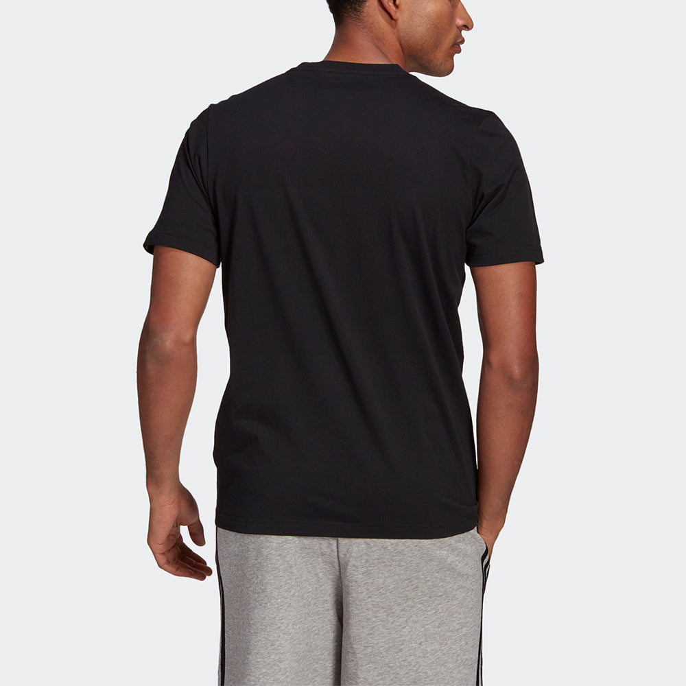 adidas M Extmo Pff T Alphabet Logo Round Neck Sports Short Sleeve Black GL2399